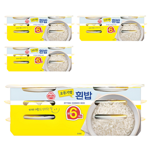 오뚜기 흰밥, 210g, 24개