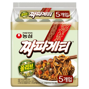 짜파게티 140g, 5개